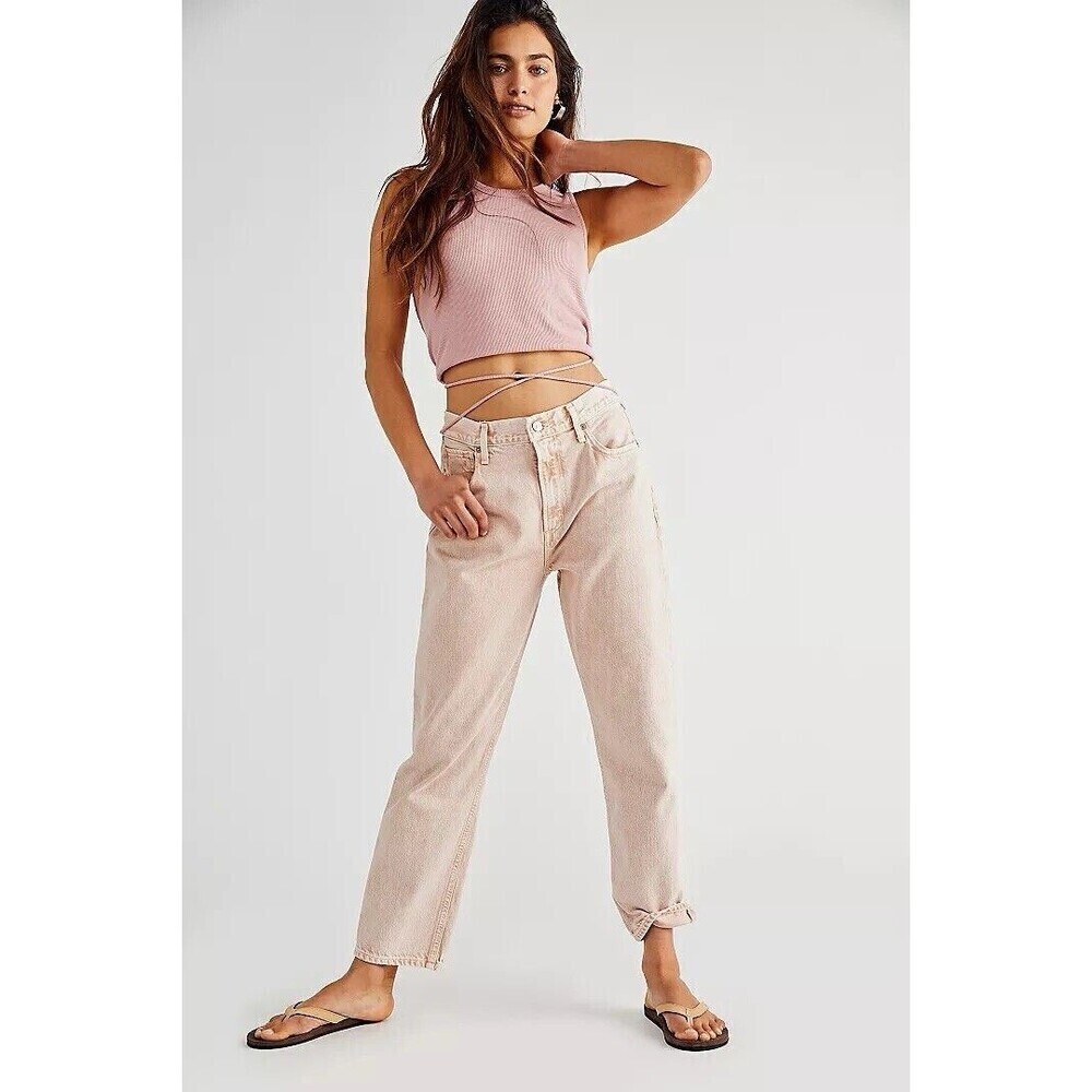 Citizens of Humanity - Marlee Relaxed Straight Leg Jeans in Cactus Bloom 23
